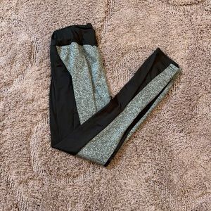 SHEIN Black / Gray Dri-Fit Leggings